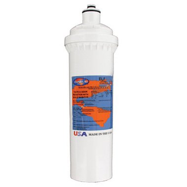 Omnipure (ELF 1M-SILVER) 12.5"x4" Diameter E-Series ELF 1 Micron Carbon Block; Silver Impregnated