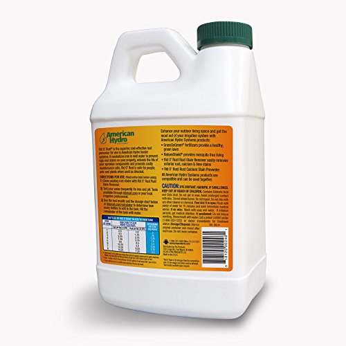 Pro Products American Hydro Systems RR1 Rid O' Rust 2X Concentration Stain Preventer 1/2 Gallon Bottle