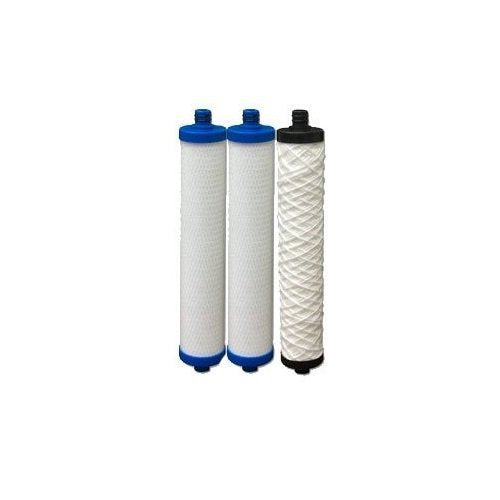 Hydrotech 41400008/41400009 Replacement Reverse Osmosis Water Filter Cartridge Set Model: HYDROTECH-41400008-41400009-ASSEMBLY