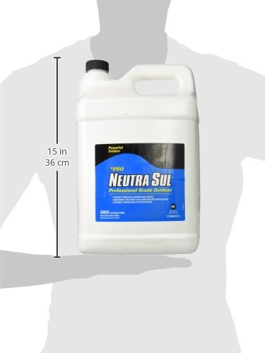 2.5 gal Pro Products Neutra Sul Powerful Professional Grade Oxidant Oxidizer HP22N Protect Against Irregular coloring and rotten egg smell in treated water