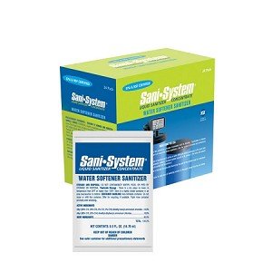 Pro Products SANI-SYSTEM (SS24WS) Liquid Sanitizer Concentrate for WATER SOFTENER - RO UNITS - WATER COOLERS (24)