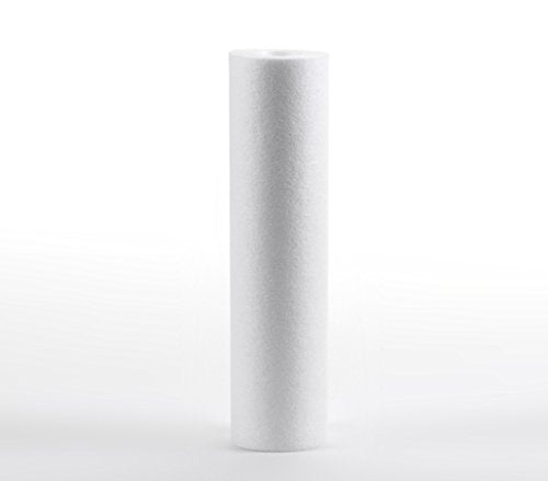 Hydronix SDC-25-1001 DI, RO Reverse Osmosis, Whole House Sediment Water Filter 2.5" X 10" - 1 Micron, 40 Pack