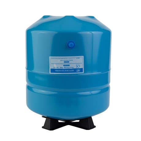 IPW Industries Inc-Watts-FRO-132-BL Metal Tank for RO Storage, 12 IN x 16 IN, 4 Gallon Capacity, 1/4 IN NPT, Blue