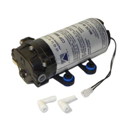 Aquatec CDP 8800 high flow Pressure boost pump 8852-2J03-B423 100GPD - 200 GPD RO reverse osmosis booster pump 24VAC 1/4 and 3/8 by Aqua Tec