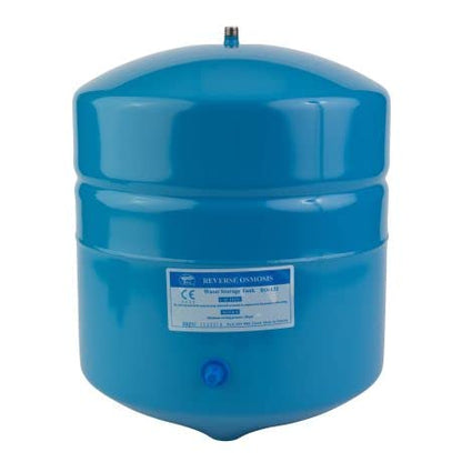 IPW Industries Inc-Watts-FRO-132-BL Metal Tank for RO Storage, 12 IN x 16 IN, 4 Gallon Capacity, 1/4 IN NPT, Blue