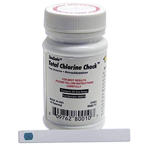 Industrial Test Systems 480022 Free Chlorine High Range Water Quality Test Strip