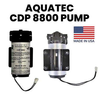 Aqua Tec 8852-2J03-B423 Aquatec CDP 8800 Water Booster Pump + Transformer 115V 1/4 & 3/8, Black