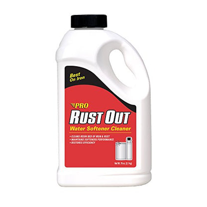 Pro Products Rust Out RO05B Water Softener Cleaner and Iron Remover, 4.75 lb. Bottle, 4 Pack