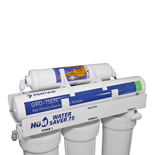 HUM Water Saver 75 GPD Reverse Osmosis Drinking Water System