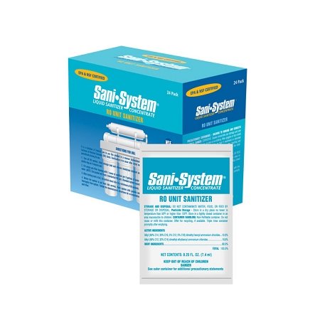 Pro Products (SS96RO) Sani System 0.25 fl oz packets; Reverse Osmosis Unit Sanitizer (96/case)