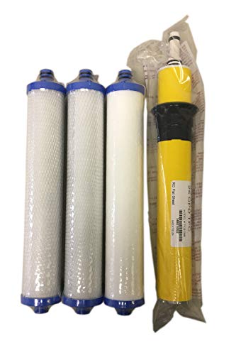 Hydrotech Compatible 33001068-25 GPD Membrane with Filters Set - Membrane Made in USA