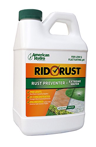 American Hydro Systems 4-Pack RR2 Rid O' Rust Stain Preventer Extreme Water, 1/2 Gallon