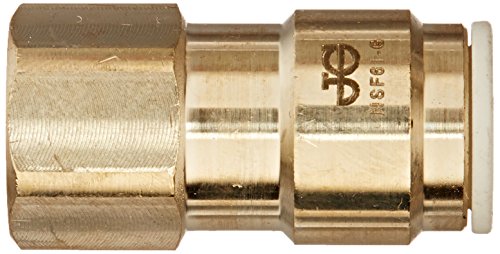 John Guest MI4512F4SLF Female Flare Connector, 3/8" OD x 1/4 (Pack of 10)