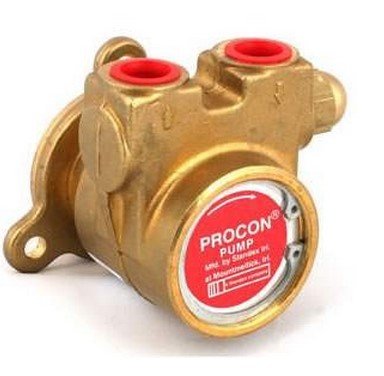 PROCON 114B330F11XX - Bomba De Paletas Rotativas De Latón De 1/2" NPT - Hydronics Depot Inc