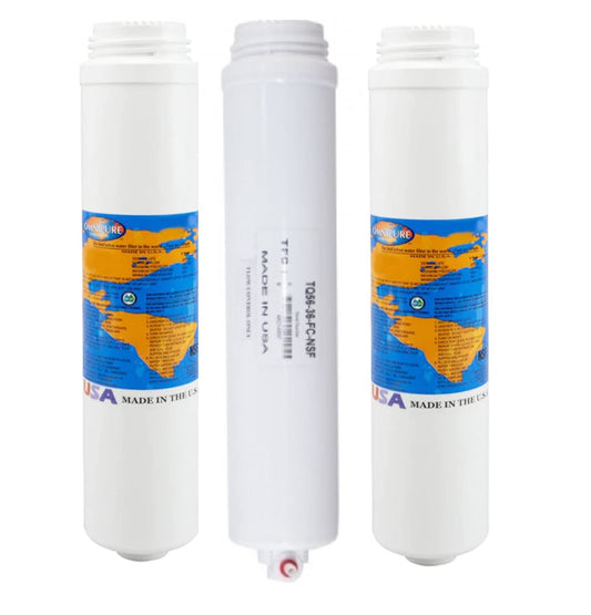 IPW Industries Inc. Omnipure Replacement Filters Compatible with Purotwist PT3000 Reverse Osmosis Gold Series System