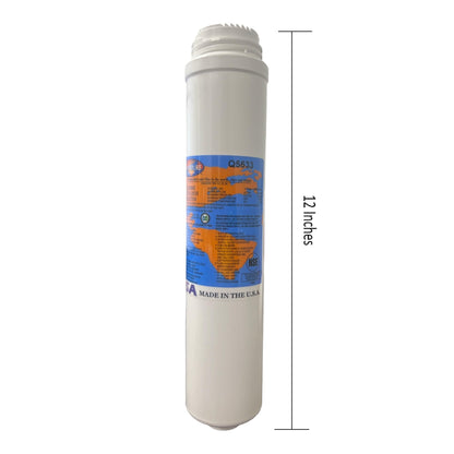 Omnipure Q5605, (2) Q5633, and Membrane Replacement Sediment Carbon Filter Cartridge Set w/ 50 GPD Membrane for Purotwist 4000 plus Small and Large Head O-Rings by IPW Industries Inc.