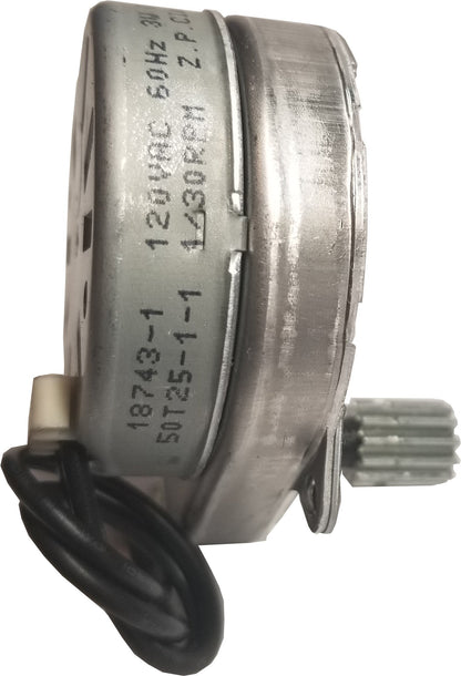 Fleck 5600 Timer Motor Replacement (Fleck Part Number 18743 Replacement), 120v 60Hz 3W